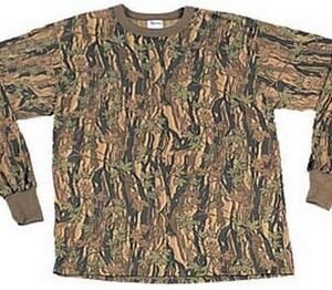 Camouflage T-Shirts Smokey Branch Hunters Camo Long Sleeve Shirt