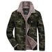 Imported Fur Lining Camouflage Jackets For Men