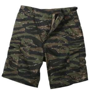 Tiger Stripe Camo BDU Military Shorts