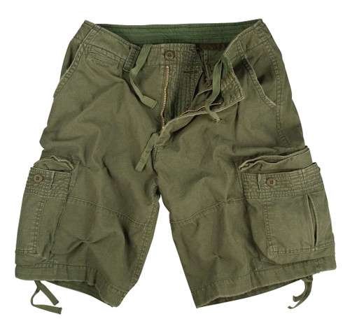 Vintage Olive Drab Infantry Utility Short Vintage Olive Drab Infantry Utility Short