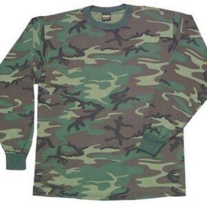 Camouflage Shirts Long Sleeve Classic Camo
