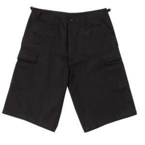 Rothco Long Length Black BDU Short
