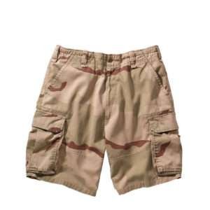 Vintage Desert Cargo Fatigue Military Shorts